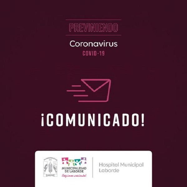 Covid-19 Laborde: 12 nuevos positivos.