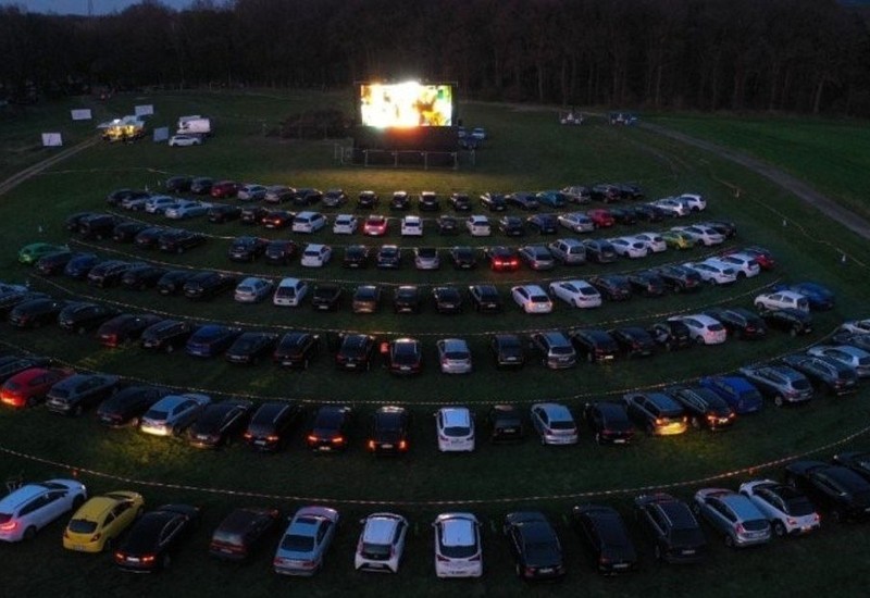 Autocine en Monte Buey