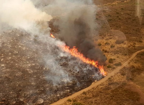 Bomberos enfrentan otra jornada de incendios en Córdoba