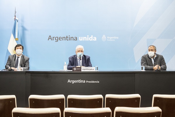 El Gobierno nacional extiende bono para el personal de salud y trabajadores de atención primaria.