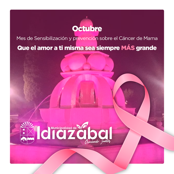 Idiazabal: Mes de Sensibilización y prevención sobre el Cáncer de Mama