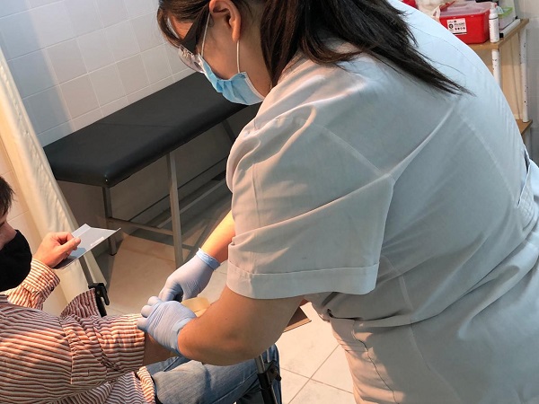 Justiniano Posse: se desarrolla el programa para donar Plasma.