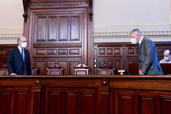 Carlos Matterson juró como nuevo integrante del Consejo de la Magistratura Nacional.