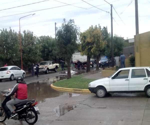 Ordoñez: En un trágico accidente, falleció una joven de 14 años.