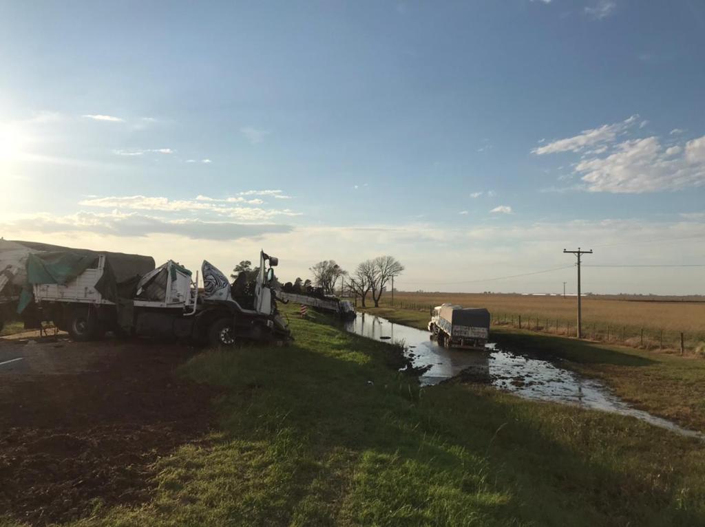 Región: Accidente fatal en Ruta 6 entre Monte Buey y Justiniano Posse.