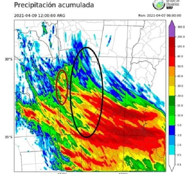 Alerta por precipitaciones y tormentas de variada intensidad hasta el sábado.
