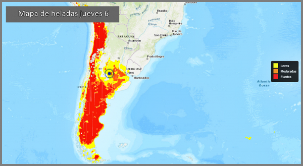 Pronóstico para mañana jueves 6 de mayo de 2021.