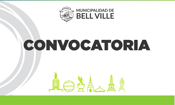 Bell Ville: convocatoria abierta para cubrir dos cargos en la Municipalidad.