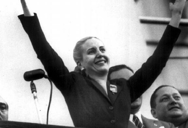 Bell Ville: Acto homenaje a Eva Duarte.