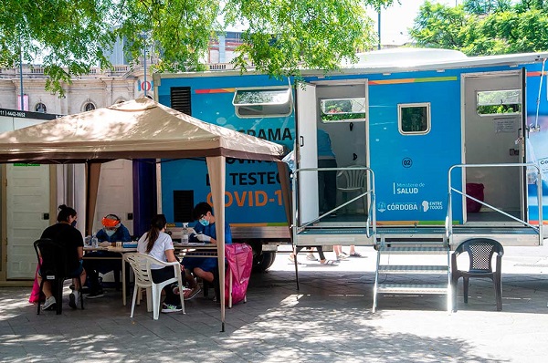 Covid-19: informe diario de la situación en la provincia de Córdoba.