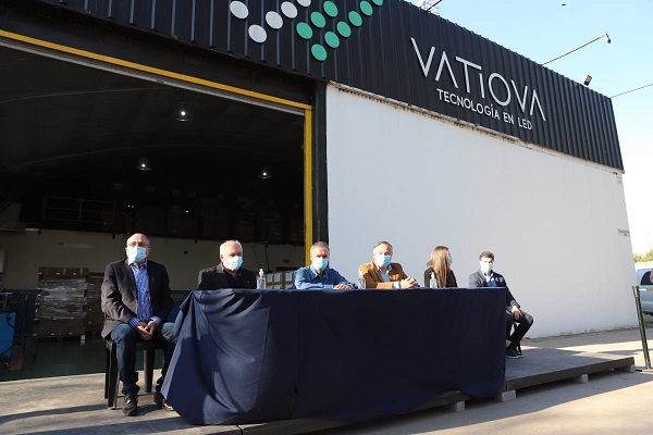 Justiniano Posse: con la presencia de Schiaretti quedó oficialmente inaugurado el Parque Industrial.