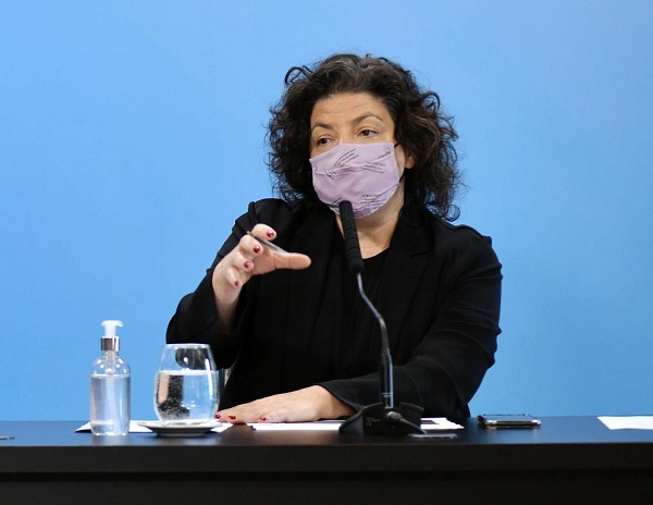 Covid-19: Carla Vizzotti confirmó la aplicación de terceras dosis a mayores de 50 años