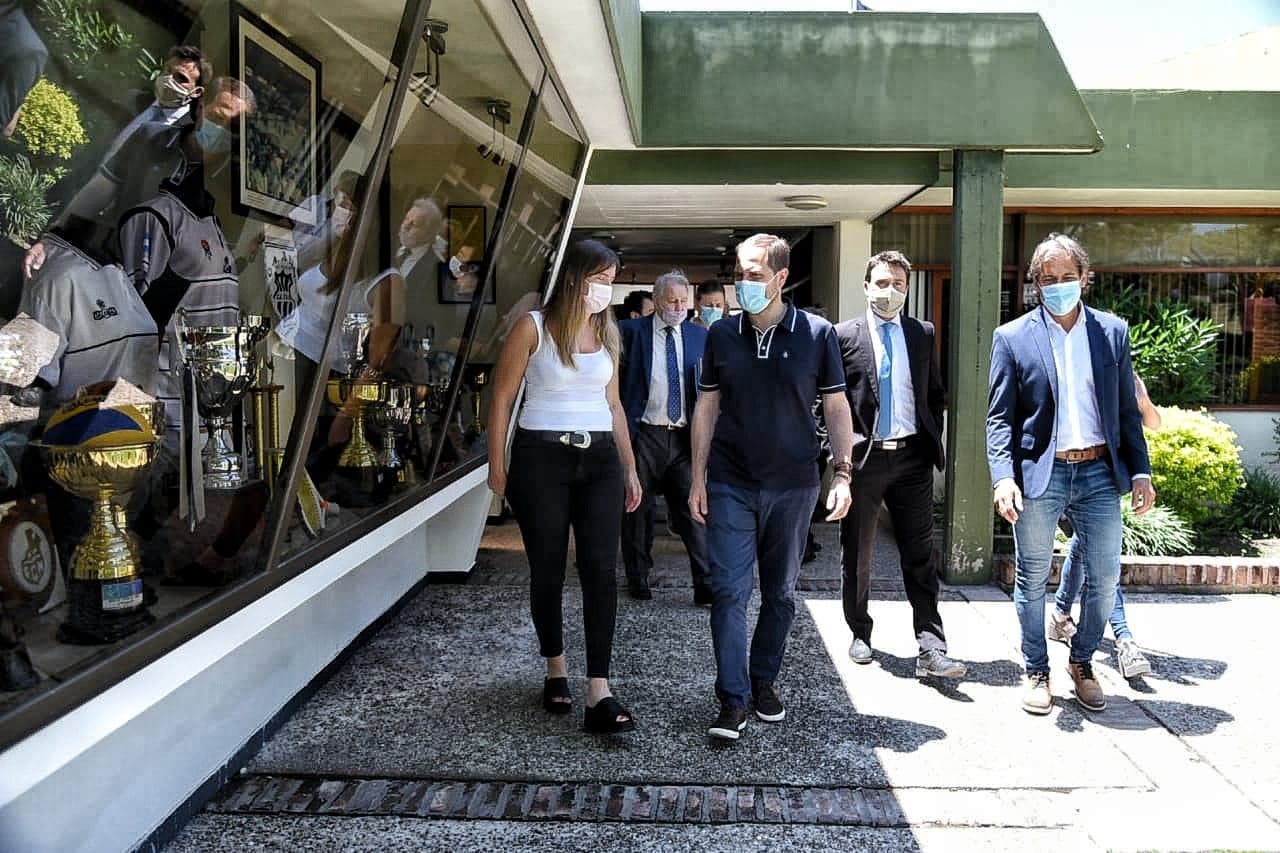 Martin Gill visitó la ciudad de Bell Ville.