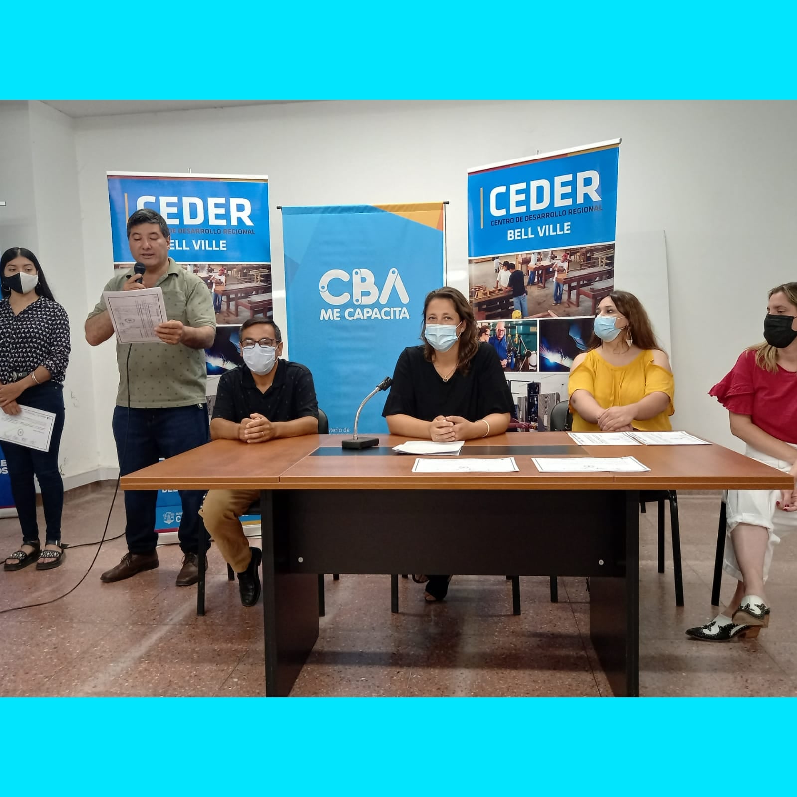 Bell Ville: Ce.De.R entregó certificados a egresados.