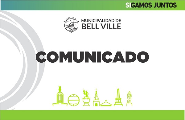 La Municipalidad de Bell Ville adhiere al feriado Nacional.