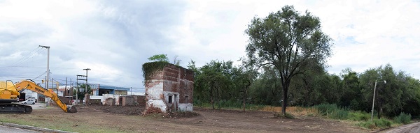 Bell Ville: La Municipalidad intervino en un terreno de propiedad privada.