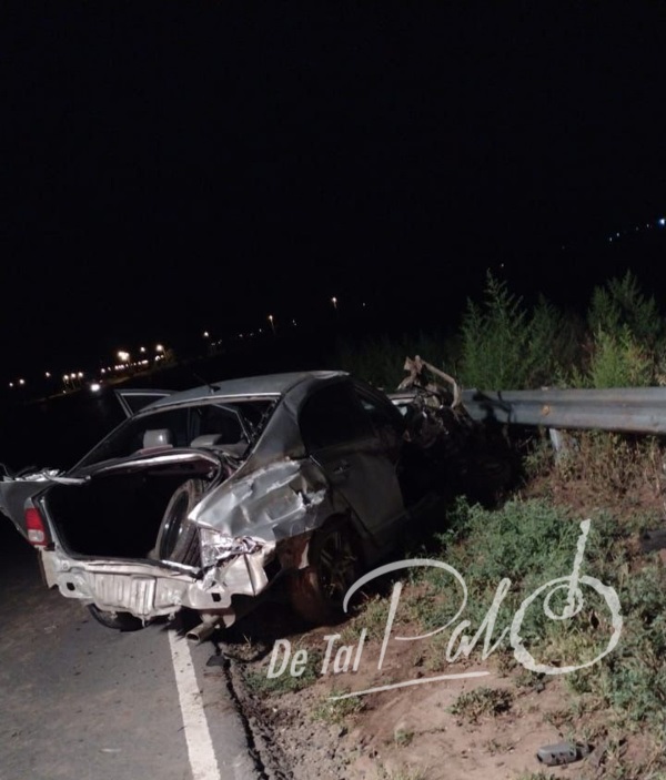 Bell Ville: accidente en el acceso oeste de la ciudad.