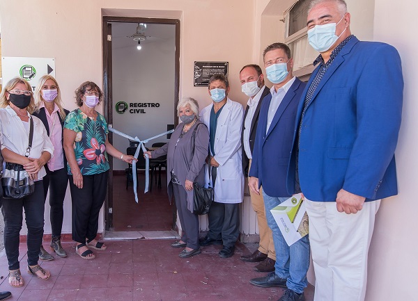 Bell Ville: Se inauguró la extensión de la Oficina de Registro Civil en el Hospital Regional.