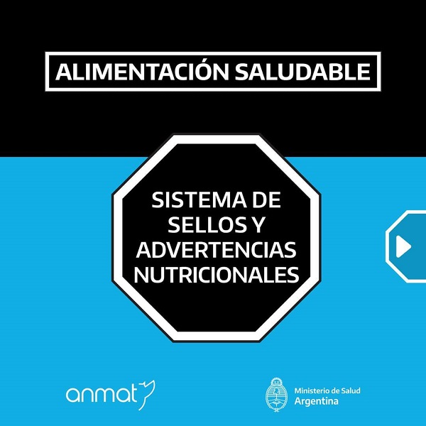 ANMAT lanzó el Sistema de Sellos y Advertencias Nutricionales