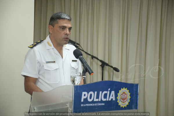 Marcelo Marín será el nuevo subjefe de la policía de córdoba