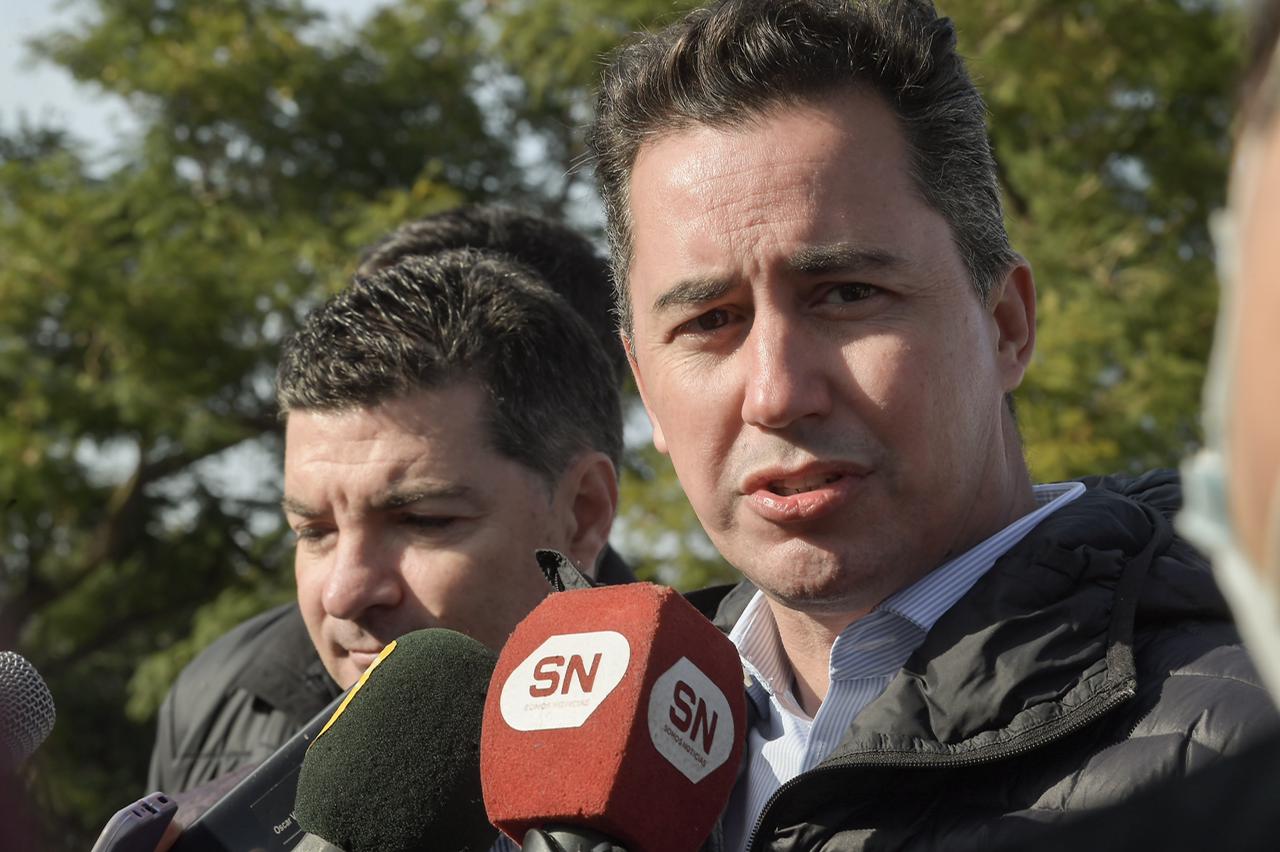 Bell Ville: Manuel Calvo recorrió obras de la provincia.