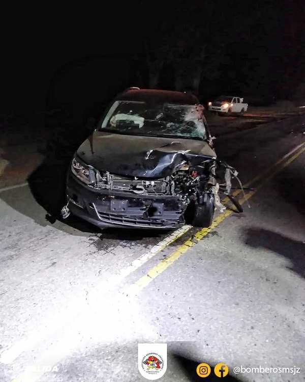 Marcos Juárez: accidente en ruta 12