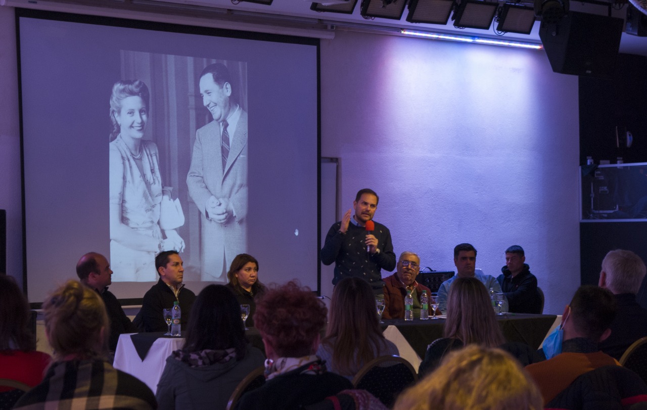 Bell Ville: Homenaje a Juan D. Perón.