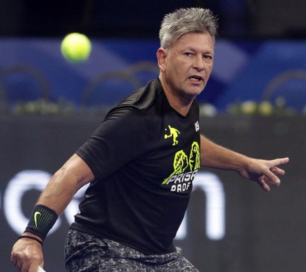 Gustavo Briner en el Premier Pádel 2022 de Mendoza.