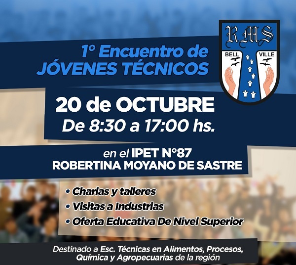 Bell Ville: Primer Encuentro de Jóvenes Técnicos.
