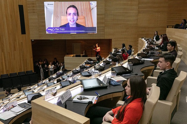 El Organismo Internacional de la Juventud presente en la simulación de MUNASUR de la Legislatura cordobesa