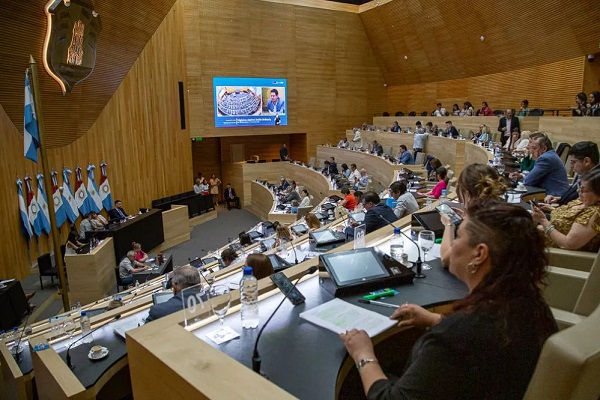 La Legislatura de la Provincia aprobó por mayoría el Presupuesto 2023