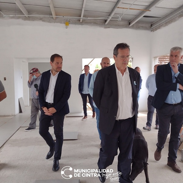 Tristan Bauer en la región.