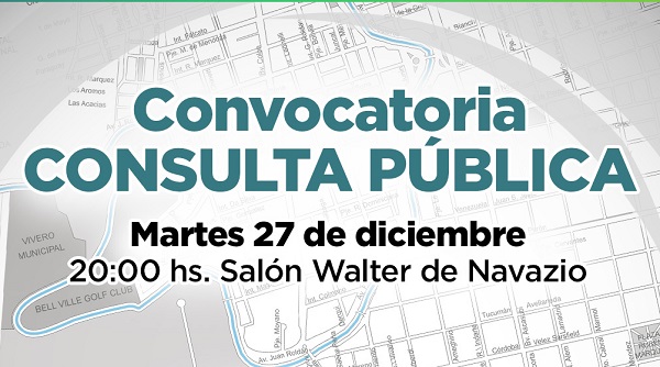Hoy se cumplirá la Consulta Pública por el Crédito CAF para la mejora vial de la ciudad.