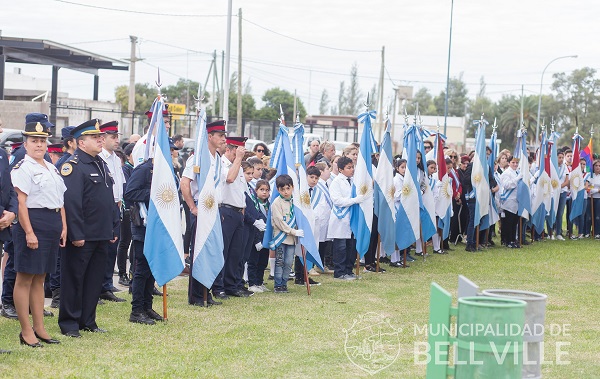 Bell Ville: acto homenaje a los Héroes de Malvinas