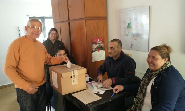 Bell Ville: hubo elecciones en cuatro Centros Vecinales.