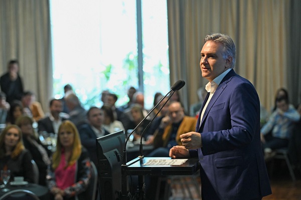 Martín Llaryora puso en marcha los equipos técnicos de Hacemos por Córdoba ante más de 300 empresarios y profesionales.