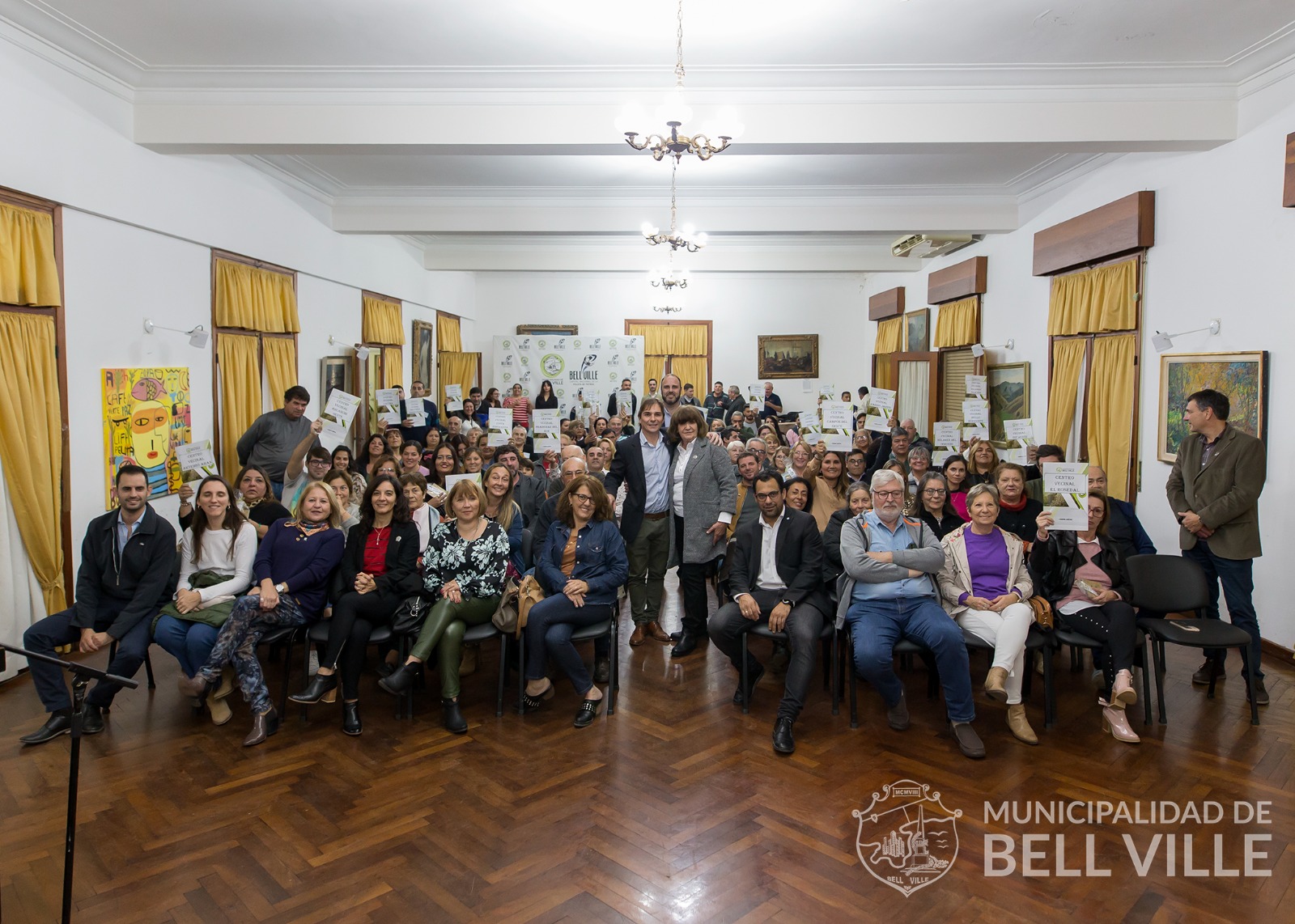 Bell Ville: asumieron formalmente las nuevas comisiones de los Centros Vecinales.