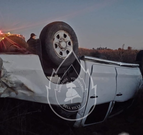 Cintra: un hombre de 71 años perdió el control, dió un vuelco y falleció.