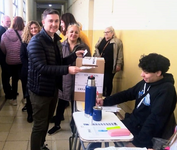 Bell Ville: el actual concejal Gonzalo Pedano analizó su  triunfo en la interna justicialita.