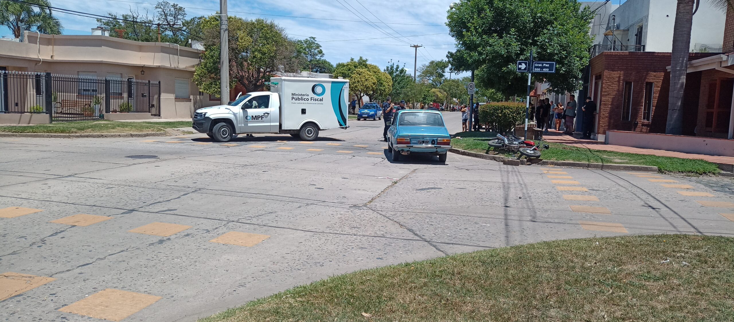 Bell Ville: motociclista fallecido en un accidente dentro de las ciudad.