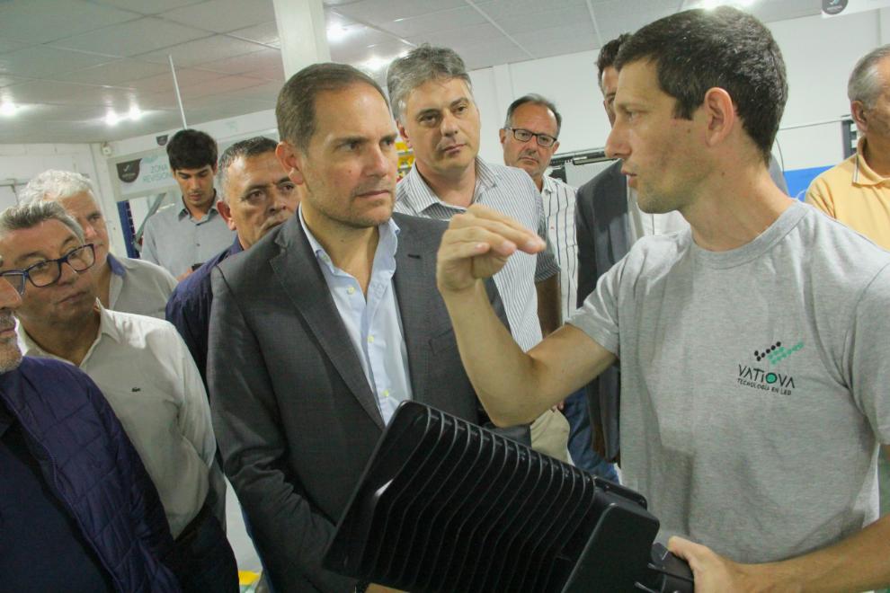 Martín Gill se reunió con el sector cooperativo de Justiniano Posse.