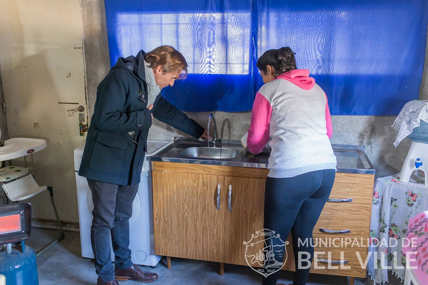 Bell Ville: el municipio sigue realizando conexiones de servicios