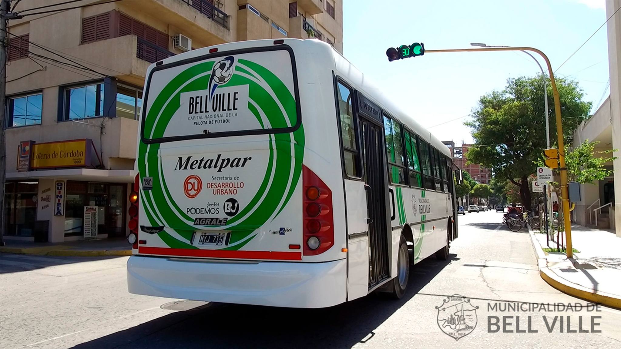 Bell Ville: suspenden servicio de transporte público en el receso escolar.