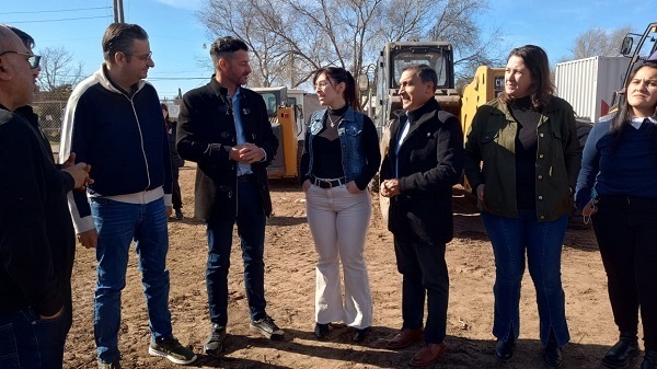 Bell Ville: Galo recorrió obras que lleva adelante la provincia.