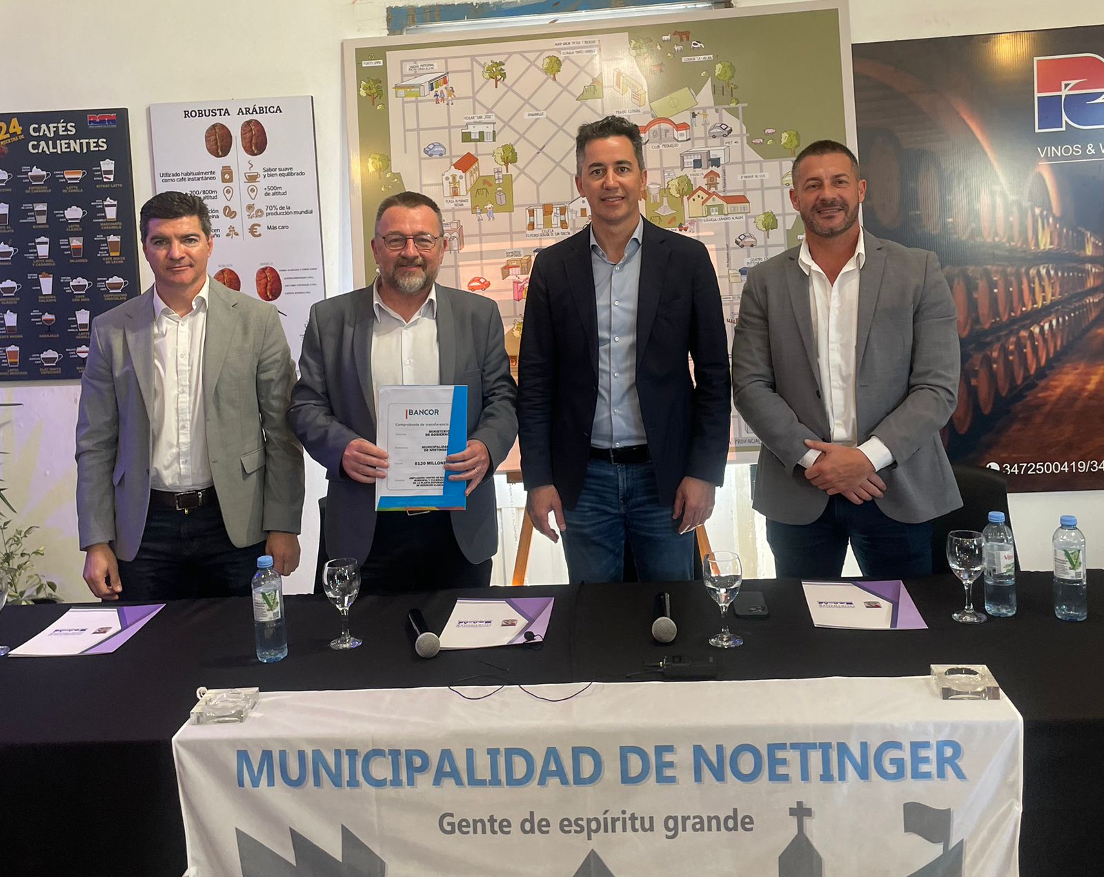 La Provincia financiará obras en cinco localidades del departamento Unión