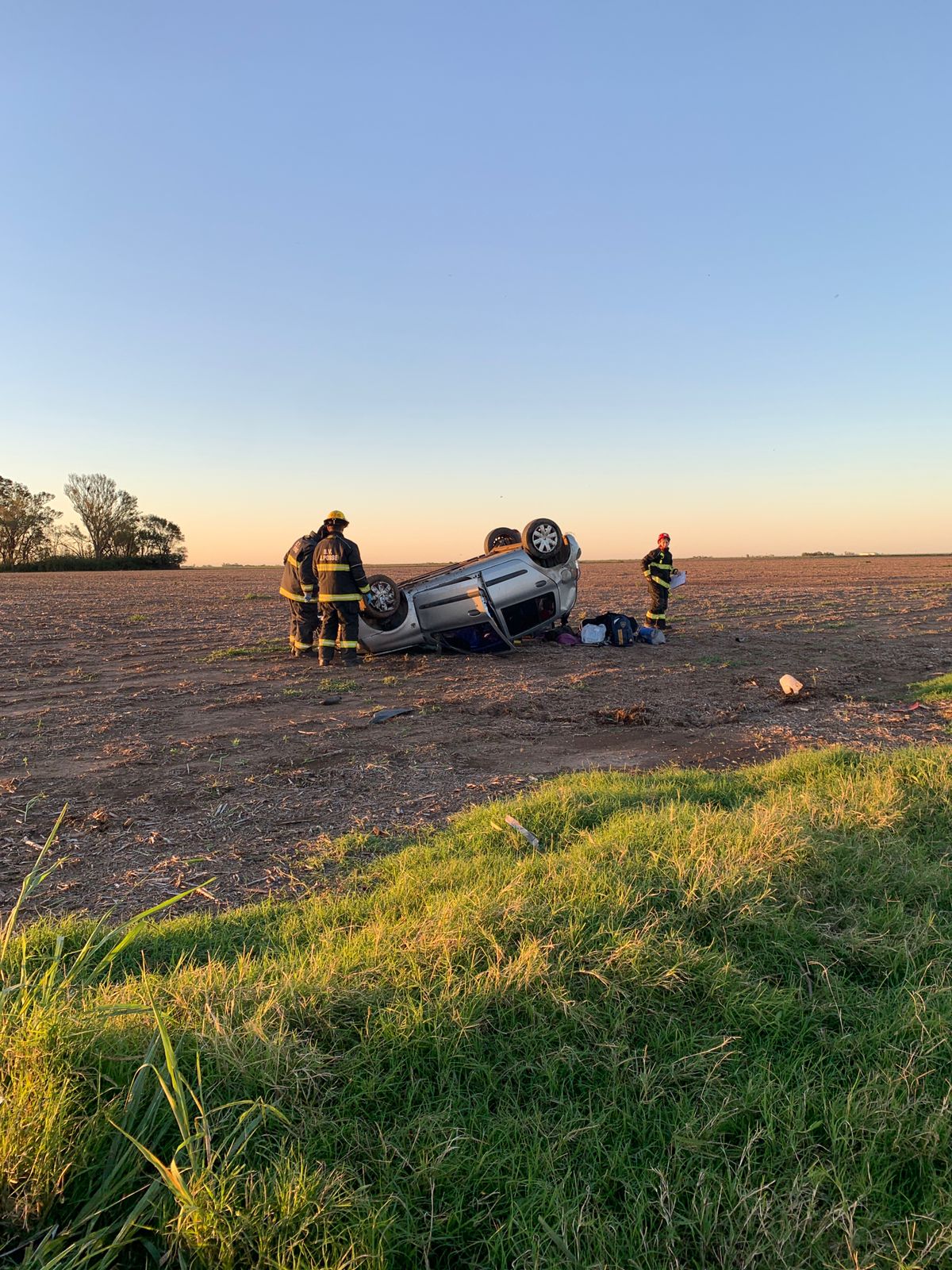 Tragedia en Ruta 3: Bebé fallece tras despiste y vuelco.