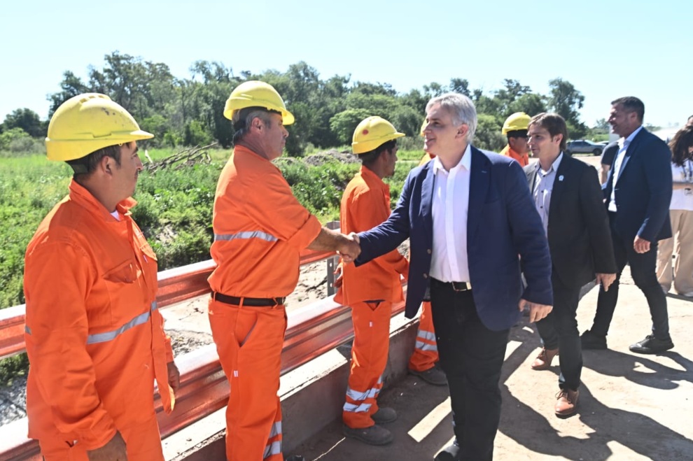 En Bell Ville avanzan tres obras claves: Un hospital, un puente y una estación transformadora de energía.
