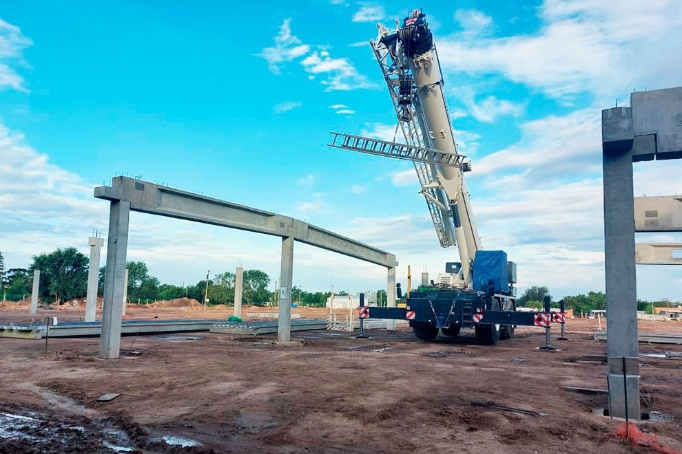 Bell Ville: avanza la obra del nuevo hospital