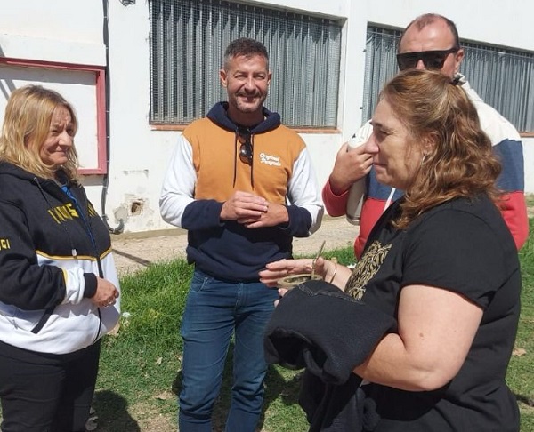 Recorrida por escuelas de Bell Ville: avanzan los arreglos tras los problemas por filtraciones