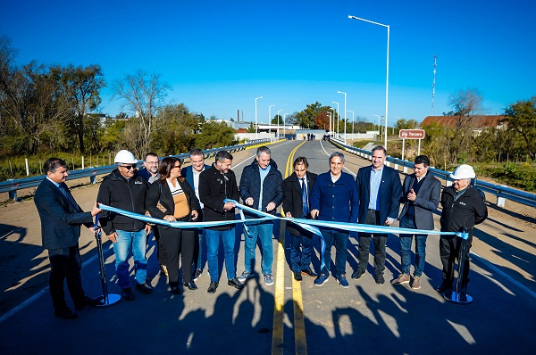 Bell Ville cuenta con un nuevo puente urbano que mejora su conectividad vial